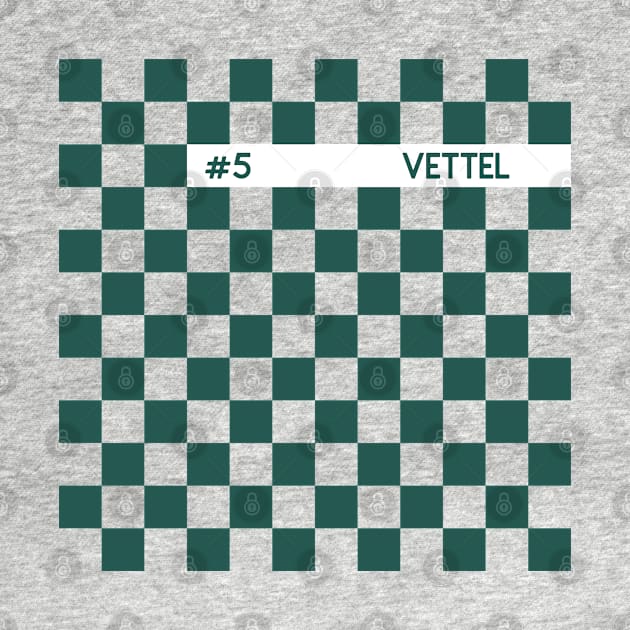 Sebastian Vettel Racing Flag - 2022 Season by GreazyL